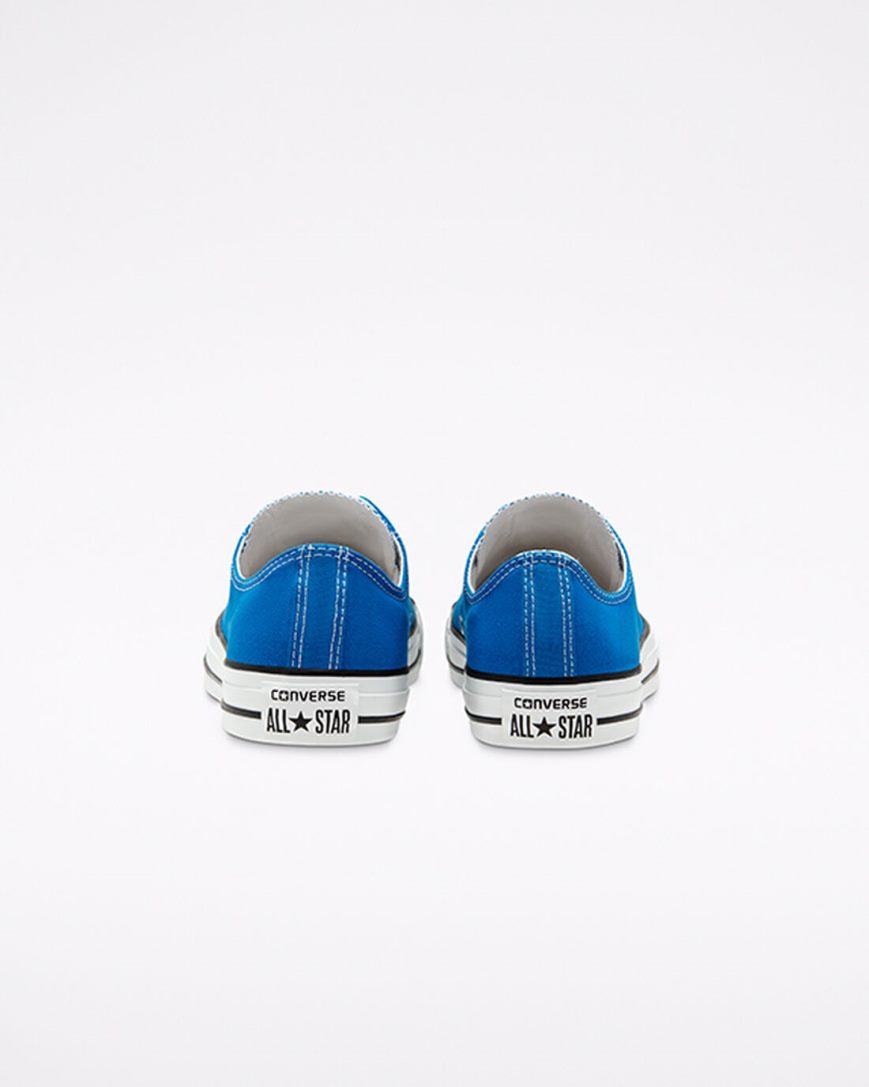 Women's Converse Chuck Taylor All Star Seasonal Color Low Top Shoes Blue | AU 4EC03I